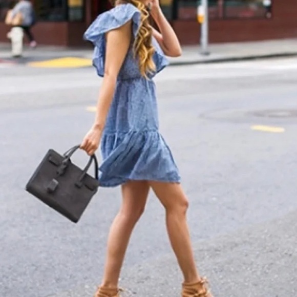 MINKPINK One Shoulder‎ Ruffle Wanderer Mini Dress - Picture 8 of 8